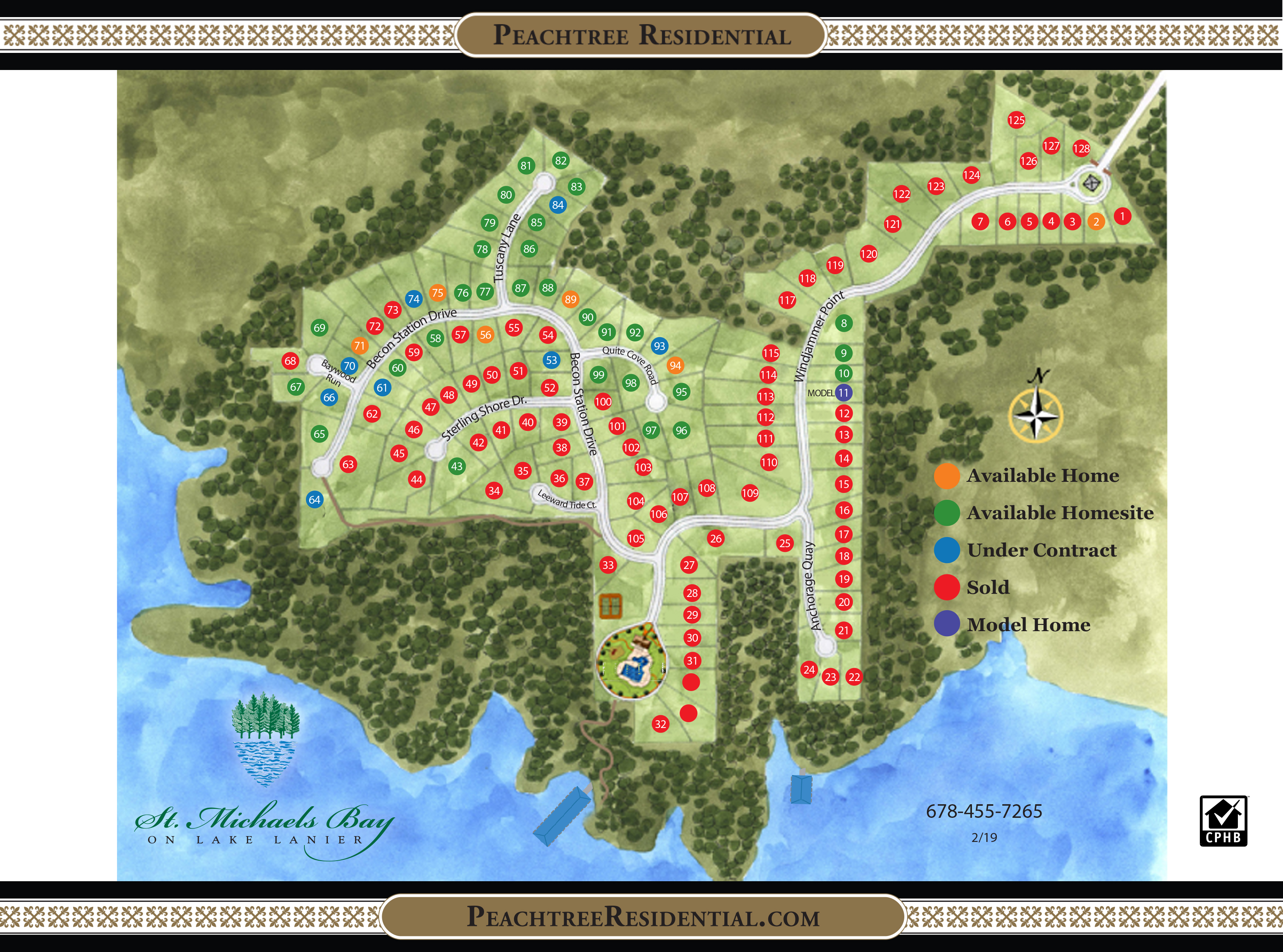 St Michaels site plan 7_16 Peachtree Residential