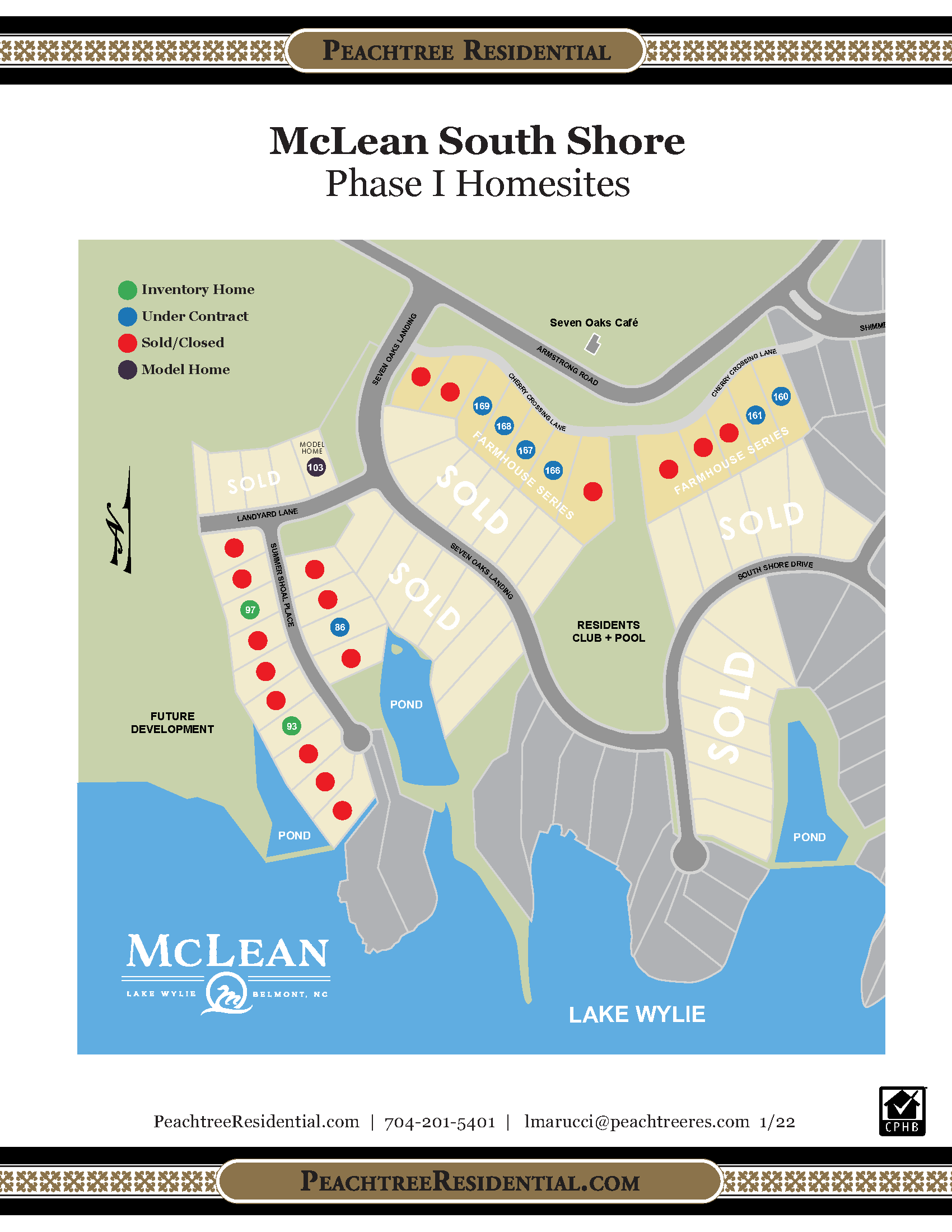 McLean New Homes in Belmont NC Peachtree Residential
