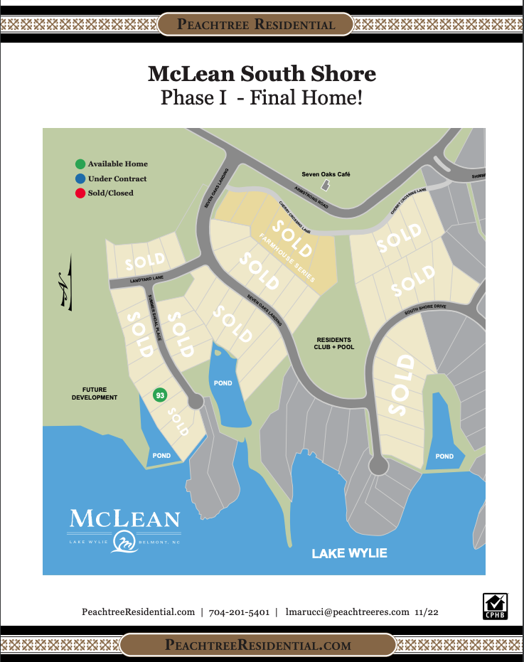 McLean South Site Map