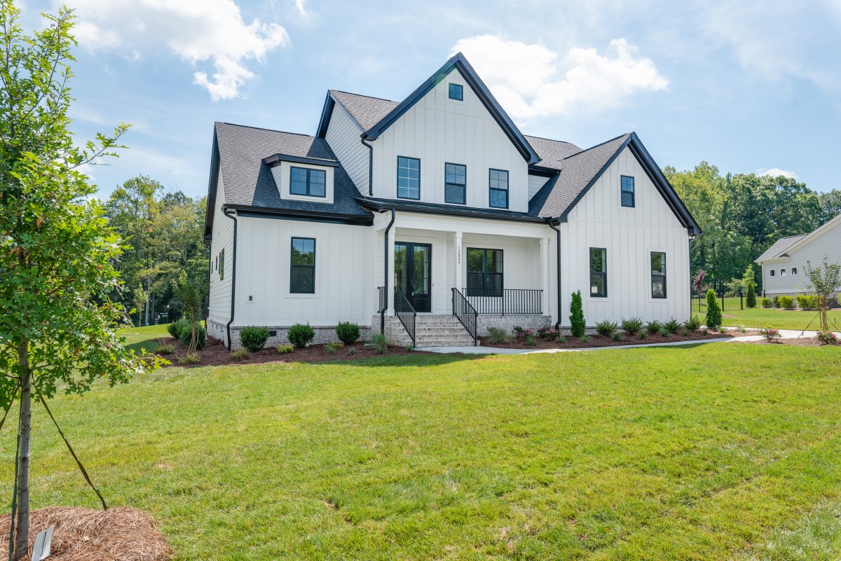 white home exterior