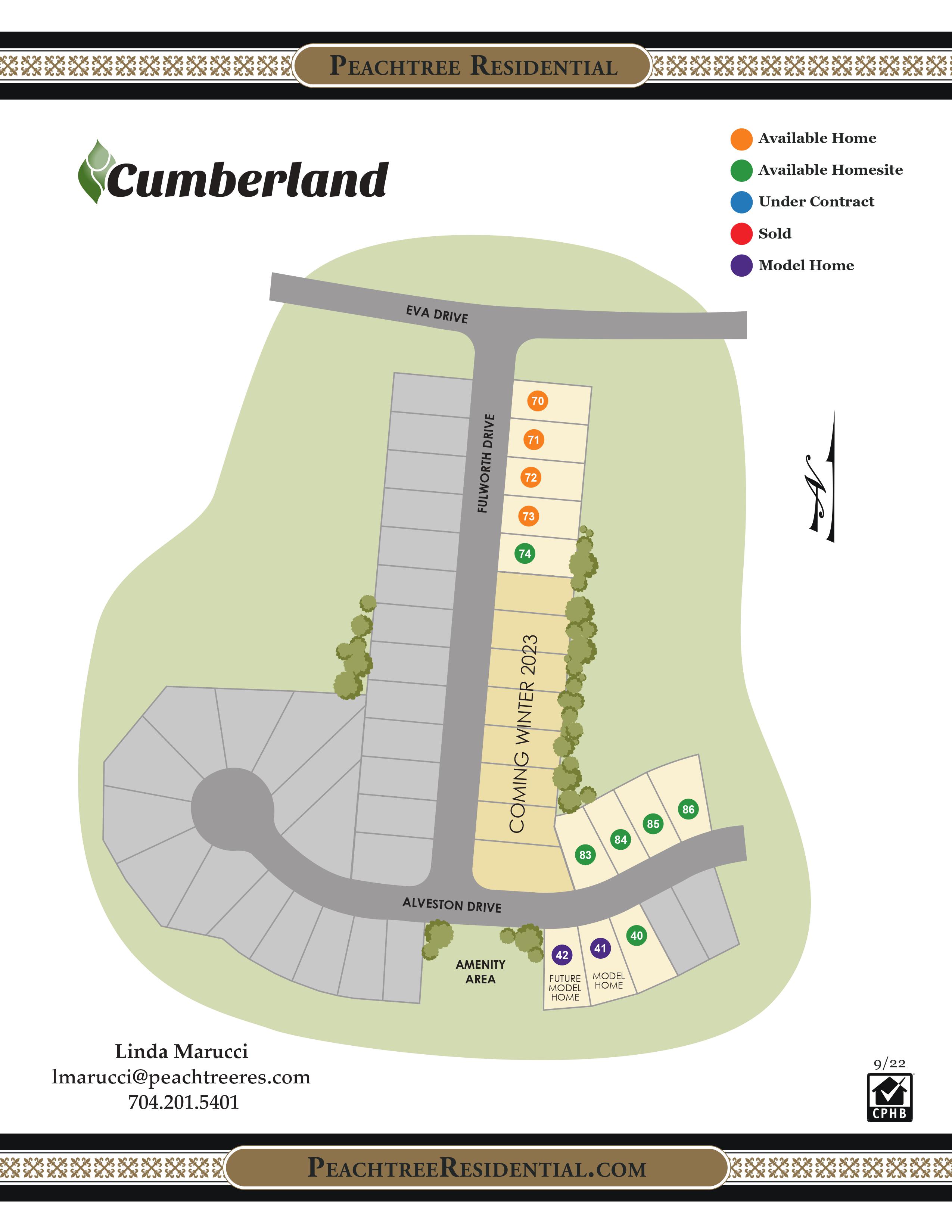 Cumberland siteplan