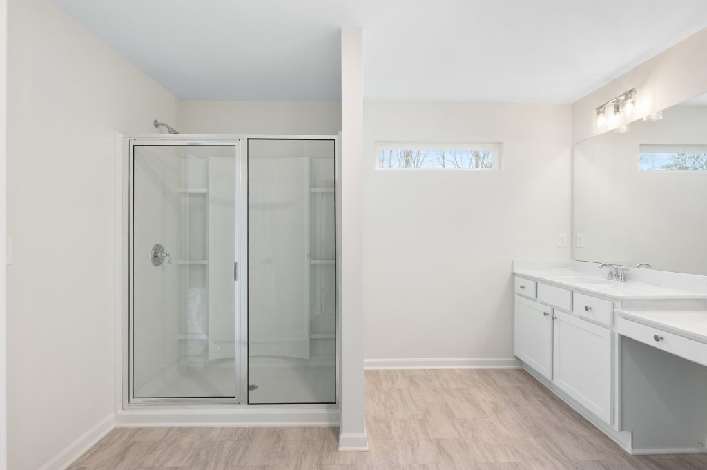 Peachtree Residential Bathroom with white details dream home