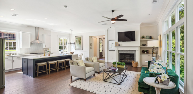 Interior Photo of Waterside at River Glen Model Home