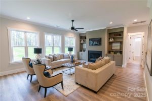 living area at 1875 Rock Hill Church Road in inventory home at Sycamore Farms in Matthews