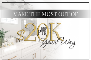 use $20K Your Way for buydowns, customizations and more