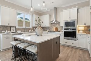 Hillshire model home kitchen in Cumming
