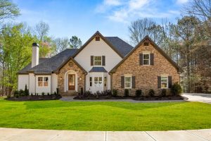 exterior of homesite 2 at The Glade in Cumming